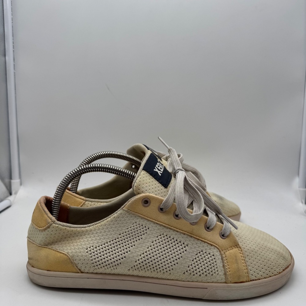 Xero Dillon Barefoot Minimalist Zero Drop Shoes White‎ Yellow  Men's Size 9
